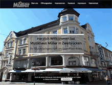 Tablet Screenshot of musikhausmueller.de